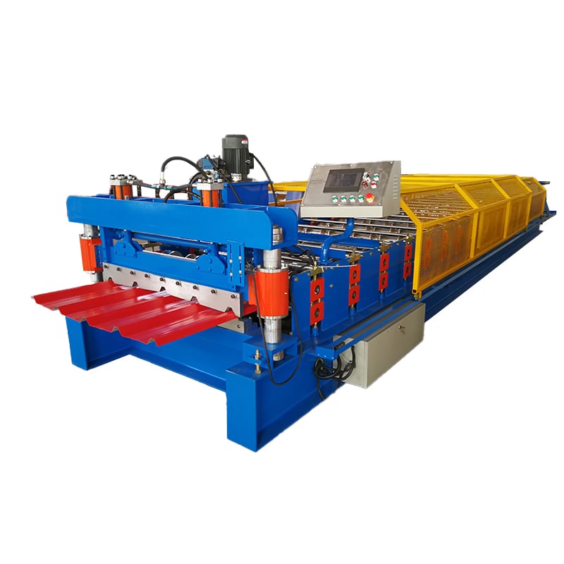 Trapezoidal Roof Sheet Roll Forming Machine
