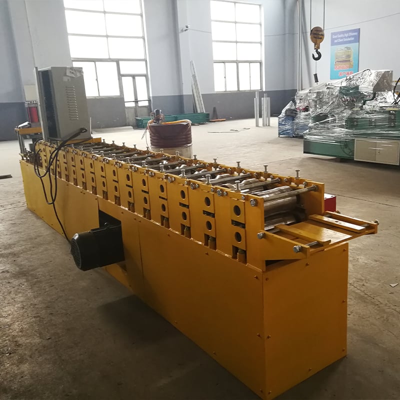 Roller shutter door machine
