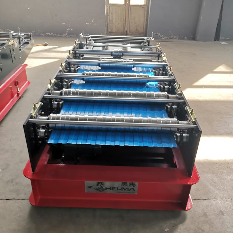 Trapezoidal Wall Panel Roll Forming Machine