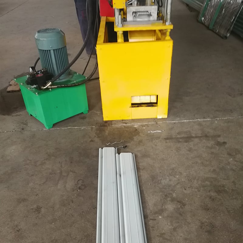 Roller shutter door machine
