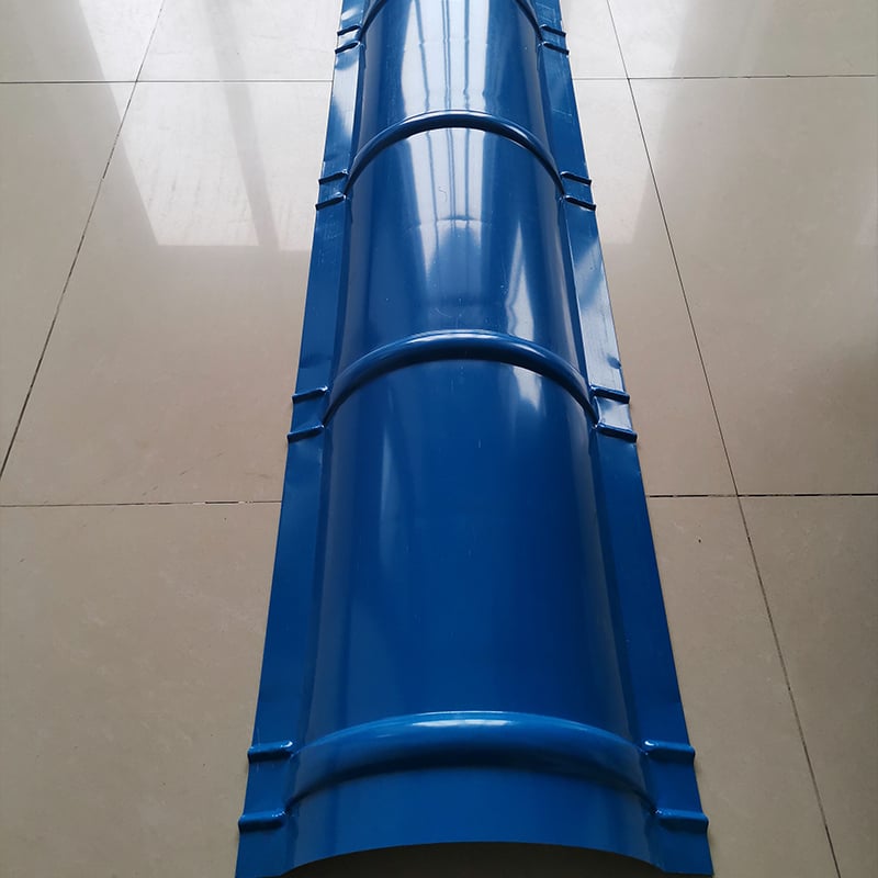 Ridge Cap Roll Forming Machine