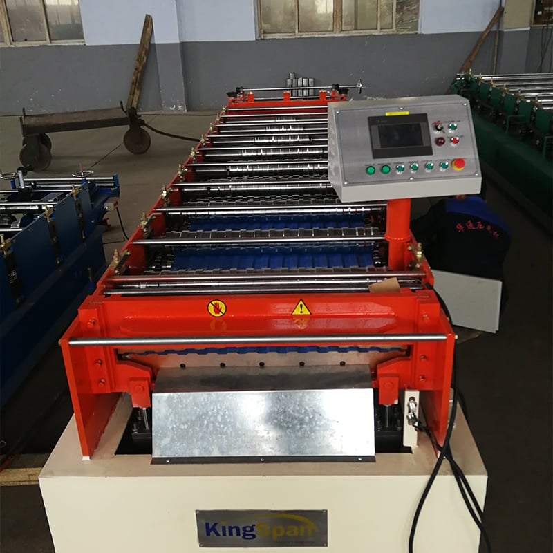 Trapezoidal Wall Panel Roll Forming Machine